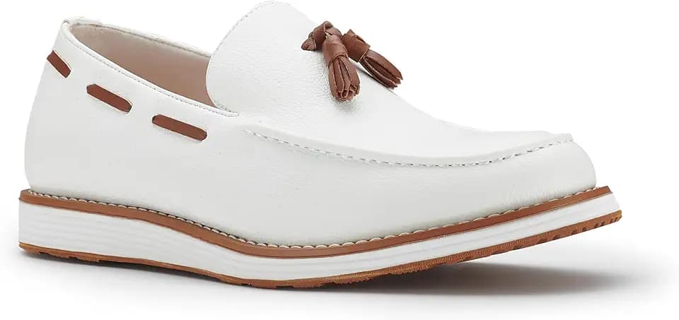 Ferro Aldo Men's Premium Moc Toe Loafers | Casual & Dress Styles with Tassels & Horsebit Buckles