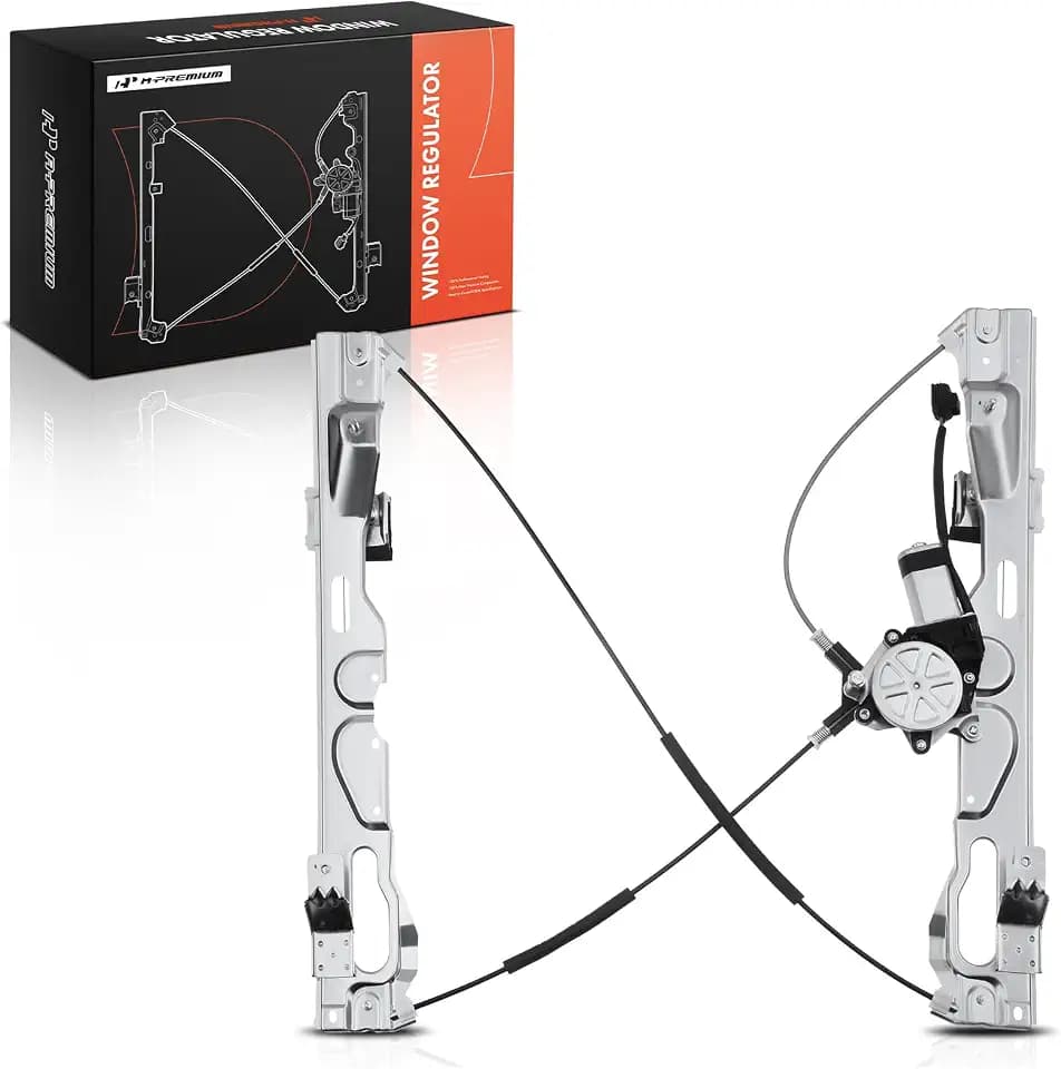 A-Premium Front Passenger Side Power Window Regulator with Motor (2-Pin)
