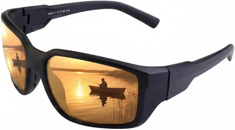 Polarisierte Hochleistungs-SonnenbrillenEchtem Glas für Männer und Frauen
