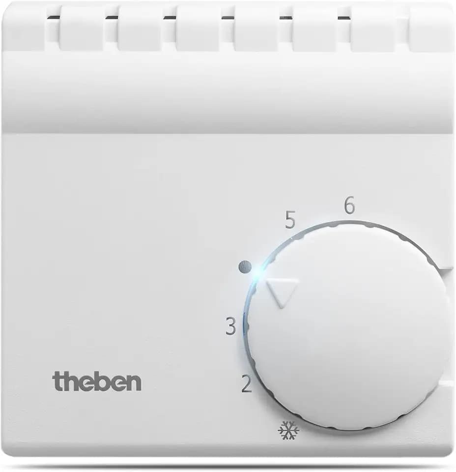 Theben 7010001 RAM 701 (Ramses) - Raumthermostat für alle Heizungsarten, Raumtemperaturregler, Raumregler, Thermostat