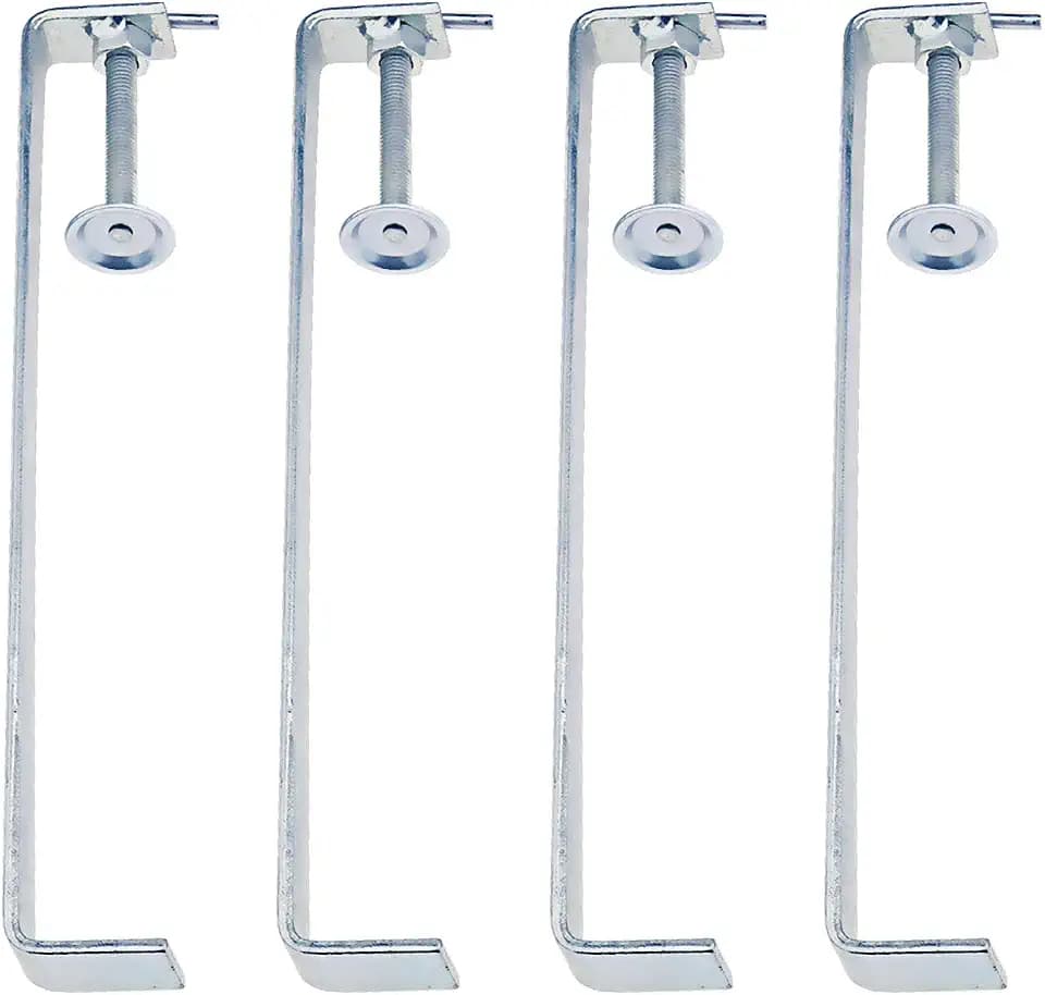 EMSea 4 x Mauerwerk-Zange, Profile für Bau, Wandecke, robust, Länge 30 cm