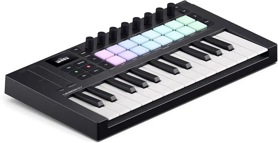 Novation Launchkey Mini 25 MK4 USB-MIDI-Keyboard-Controller