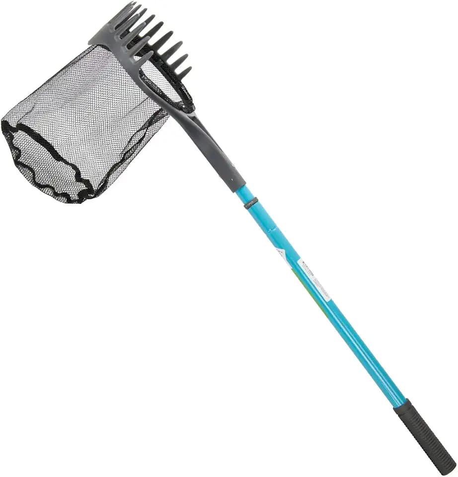 Aquascape Pond Shark Net, Skimming, Maintenance and Water Garden Tool, Extends 60-inch | 74004