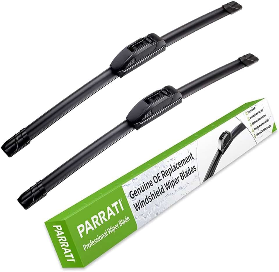OEM QUALITY 26" + 18" PARRATI Premium All-Season Windshield Wiper Blades (Set of 2)