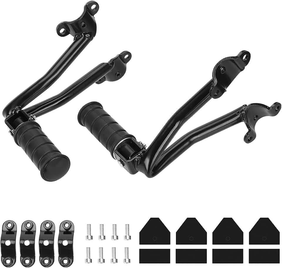 Rear Passenger Foot Pegs For Kawasaki Vulcan S 650 VN650 2015-2025