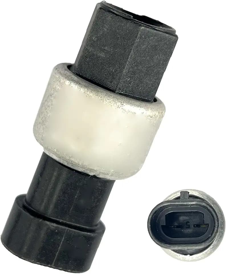 Air Conditioner Pressure A/C Clutch Cycle Sensor Switch Compatible with Astro Tahoe Silverado Suburban Express Avalanche Trailblazer Safari Sierra Savana Yukon Envoy Escalade