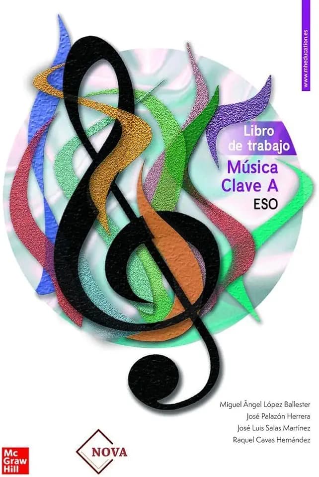 Libro de trabajo Música Clave A. NOVA