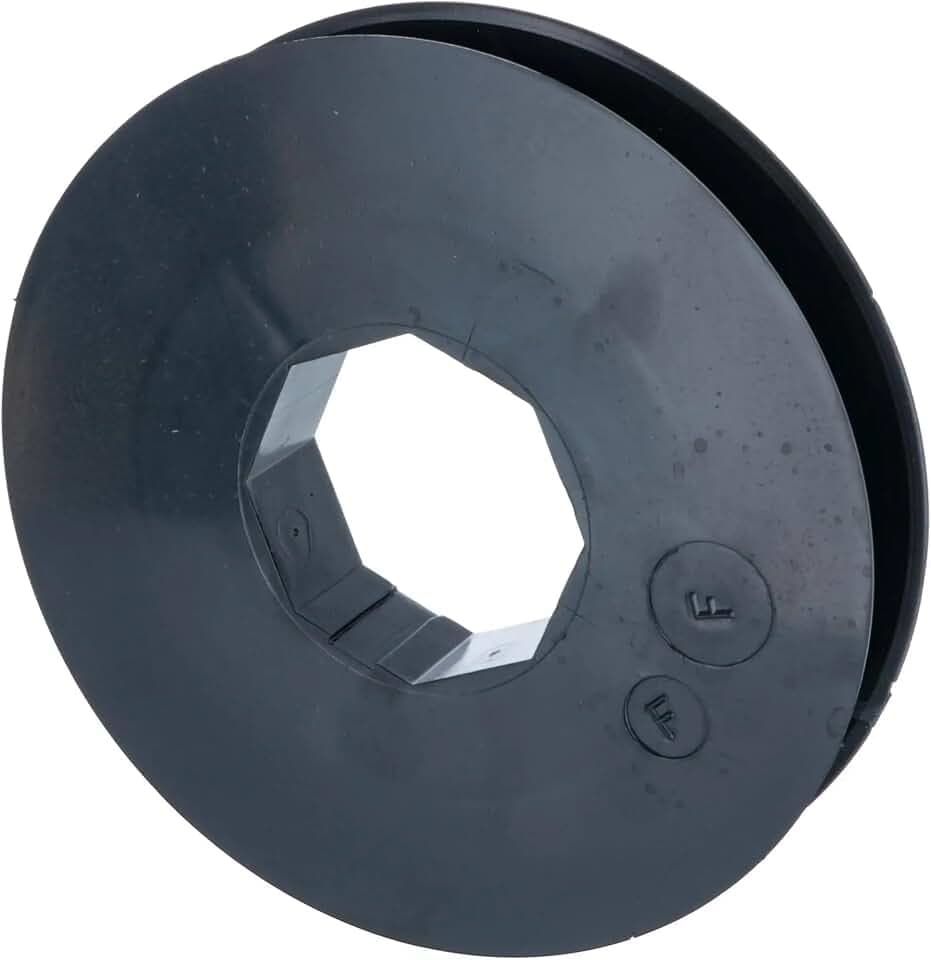 cyclingcolors Gurtscheibe Achtkant-Stahlwelle rollladengurt 12-15mm Welle Rollladen Rolladen Schnurscheibe SW40 40mm, Ø 114mm
