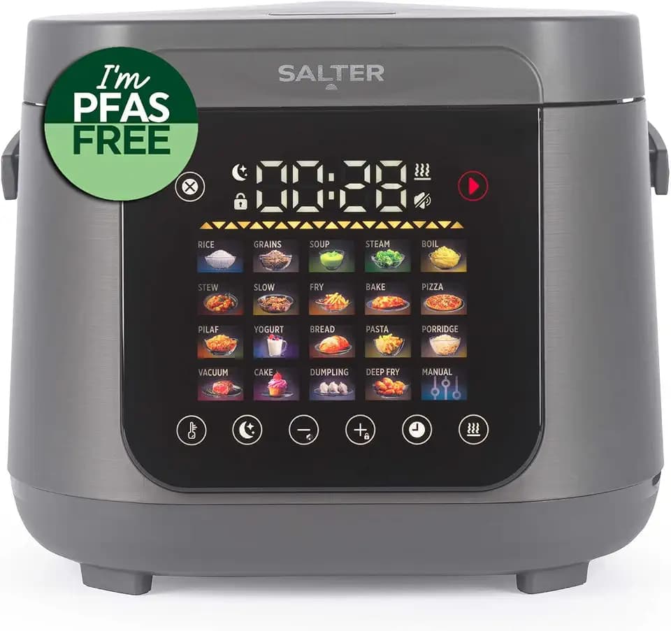 Salter Multikocher 5 l, 20 Programme, automatische Reisfunktion