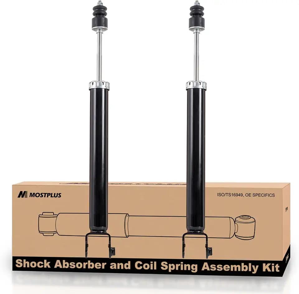 MOSTPLUS Rear Strut Shock Assemblies Compatible with 2009-2014 2016 2017 2018 Nissan Maxima(Set of 2)
