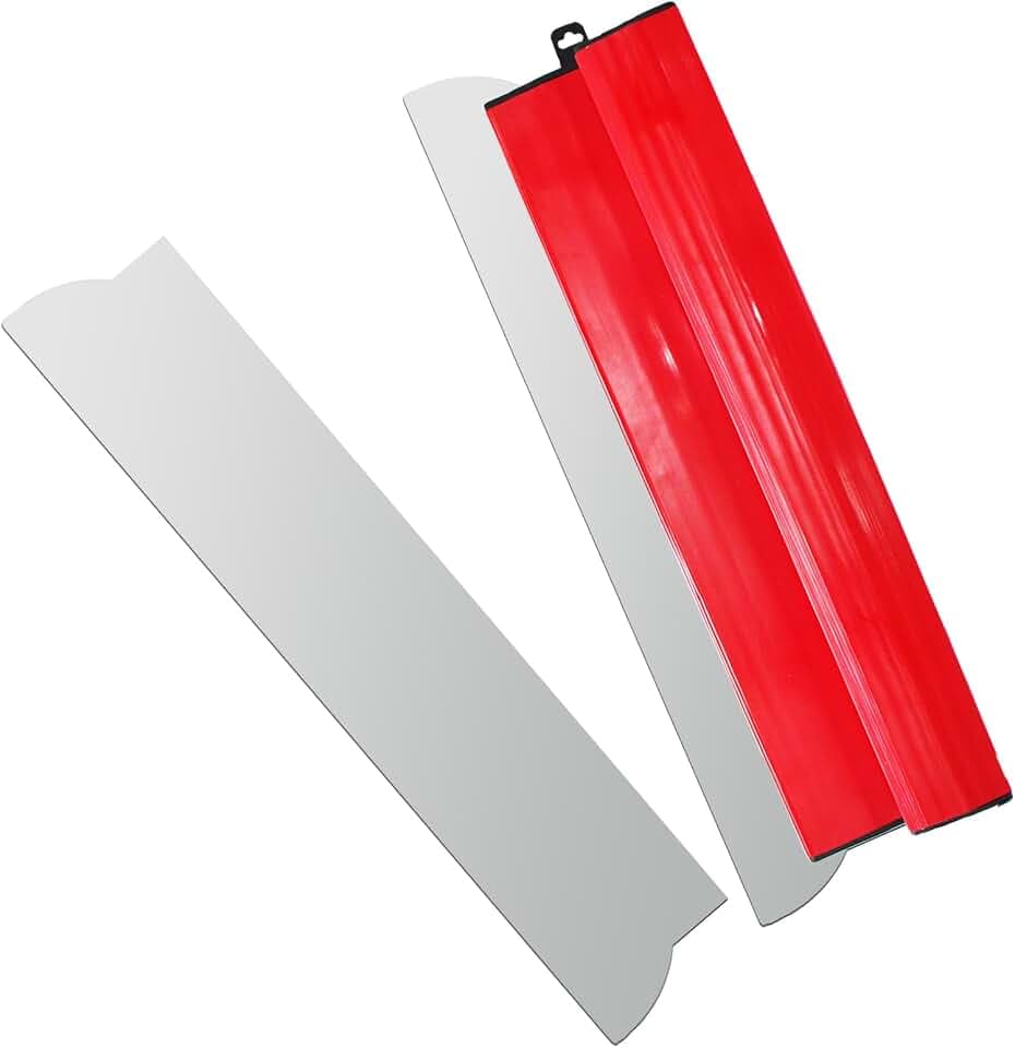 16" Drywall Skimming Blade, 2 PC 0.3mm Stainless Steel Blade