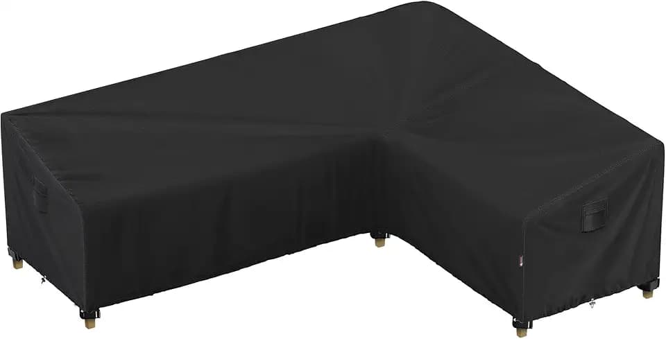 iBirdie Outdoor Sectional Cover fit 104 x 83 inch L-Shaped Couch Sofa