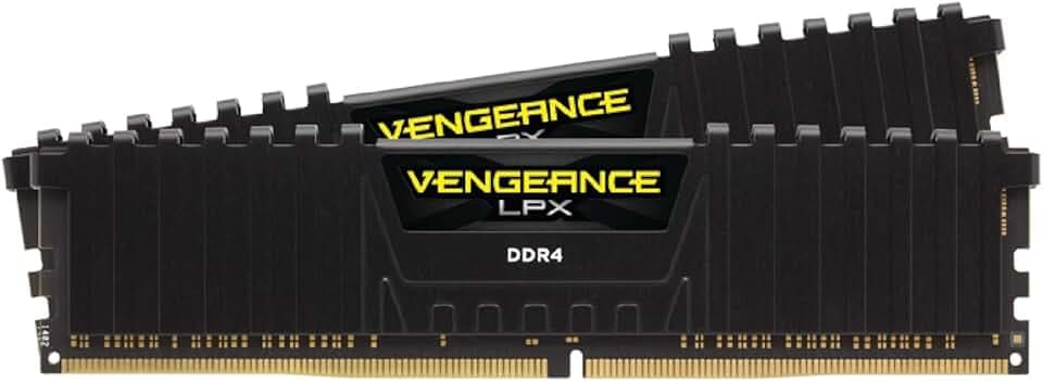 Corsair Vengeance LPX DDR4 RAM 32GB (2x16GB) Bis zu 3200MHz CL16 Intel XMP 2.0 Computerspeicher - Schwarz (CMK32GX4M2E3200C16)