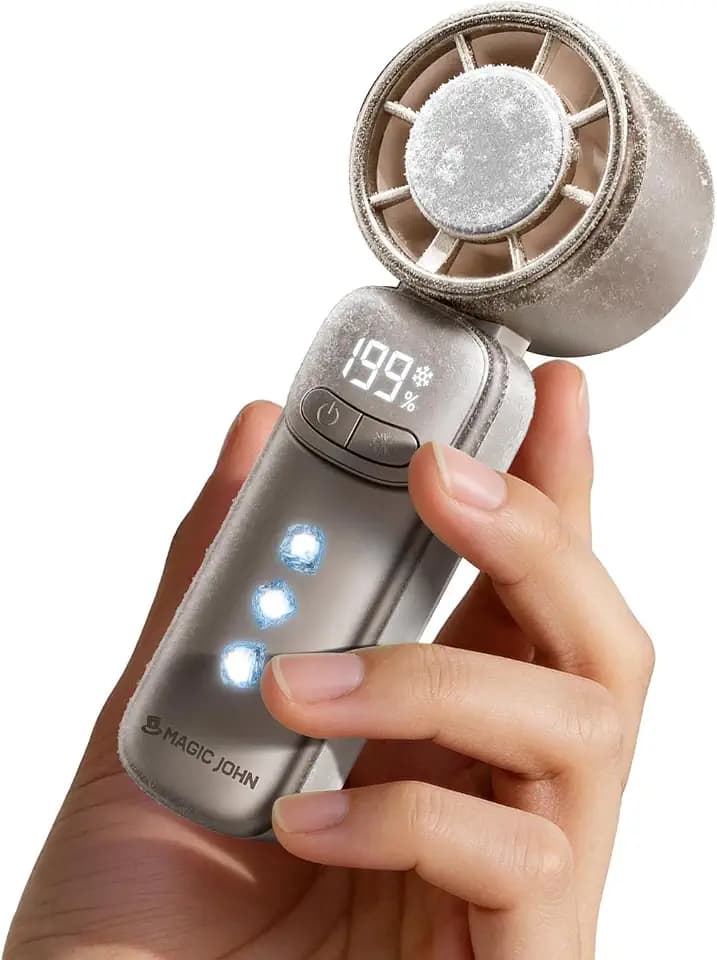 MAGIC JOHN Mini Handventilator mit Kühlung