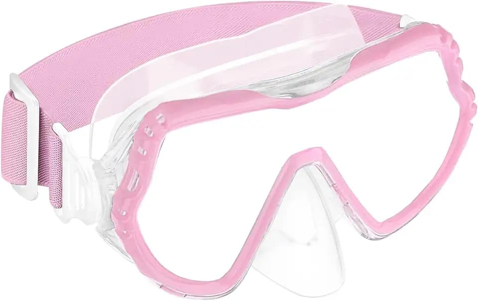 Taucherbrille Kinder,Schwimmbrille Kinder 3-16 Jahre,Erwachsene Taucherbrille Teenager,Schnorchelmaske für Jungen Mädchen Jugendliche, Tauchmaske mit 180° Panorama HD Anti Nebel Anti-Leck
