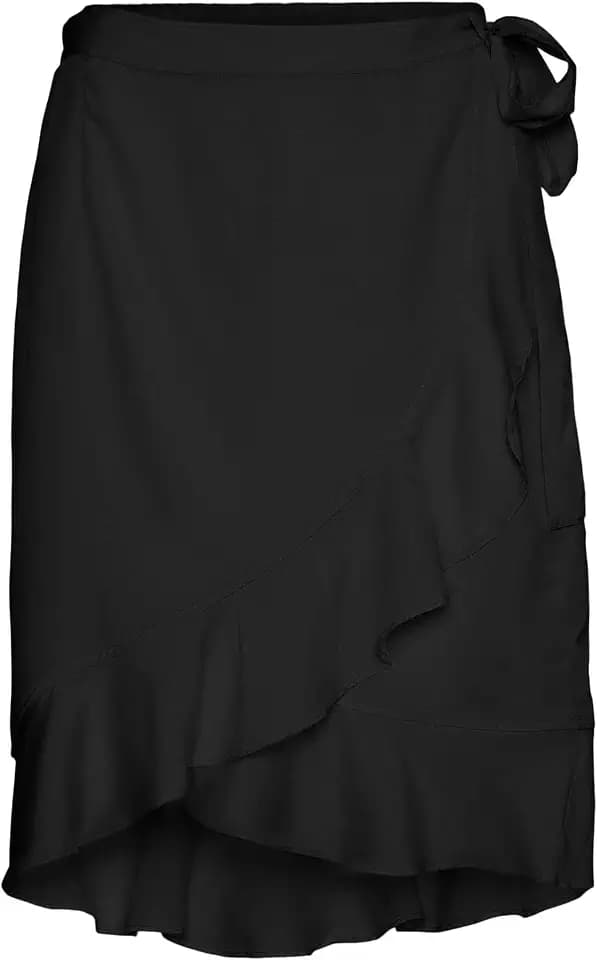 VERO MODA Henna Wrap Short Skirt