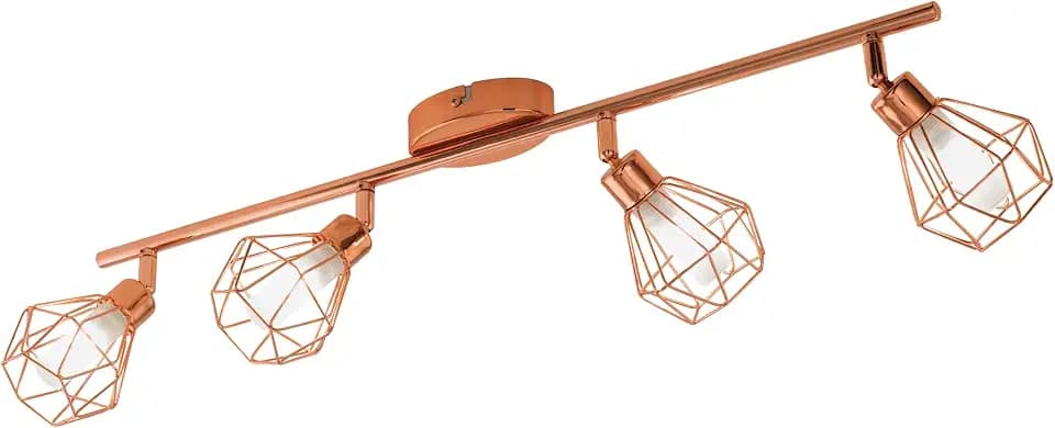 EGLO LED Deckenlampe Zapata, 4 flammige Deckenleuchte
