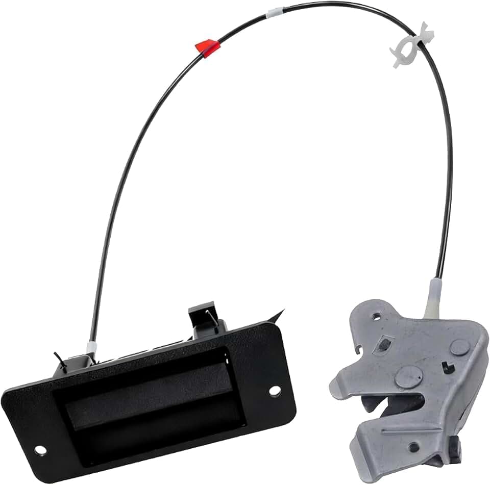 Passenger Side Lower Door Latch Right with Handle Assembly