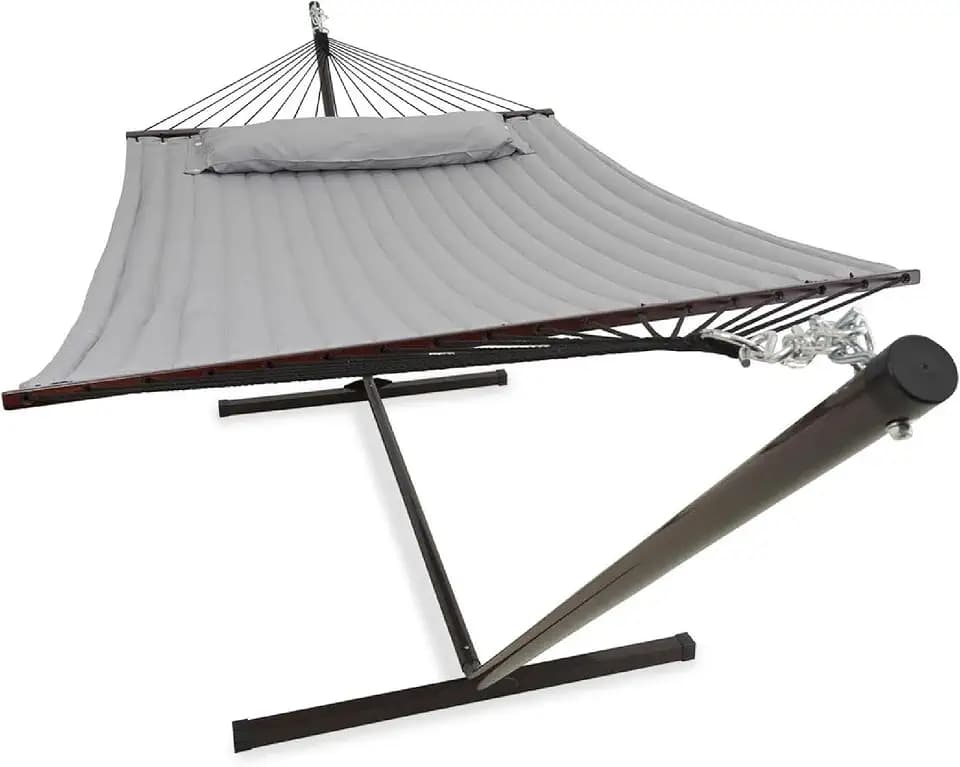 VITA5 Hängematte mit Gestell - Hängematte Outdoor für Garten, Balkon