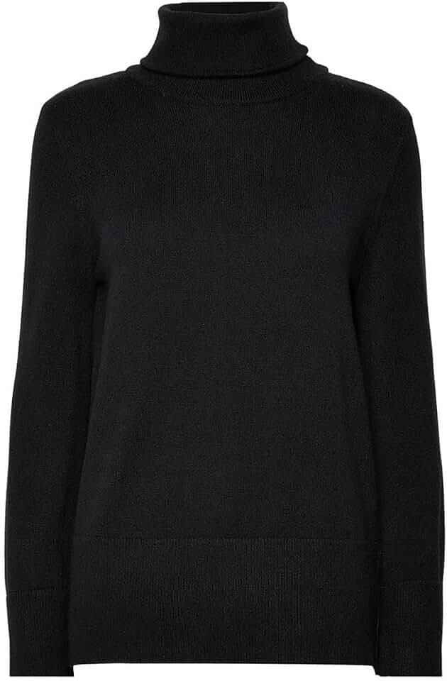 ONLY Damen Onlfia Ls Rollneck KNT Strickpullover (1er Pack)