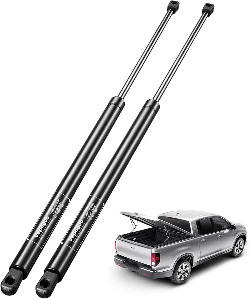 Vepagoo 23 inch 80Lbs/356N Per Gas Strut Shock Lift Support for Truck Bed Cover Pickup Cab Shell Window Lift and Other Heavy Duty Application, Set of 2