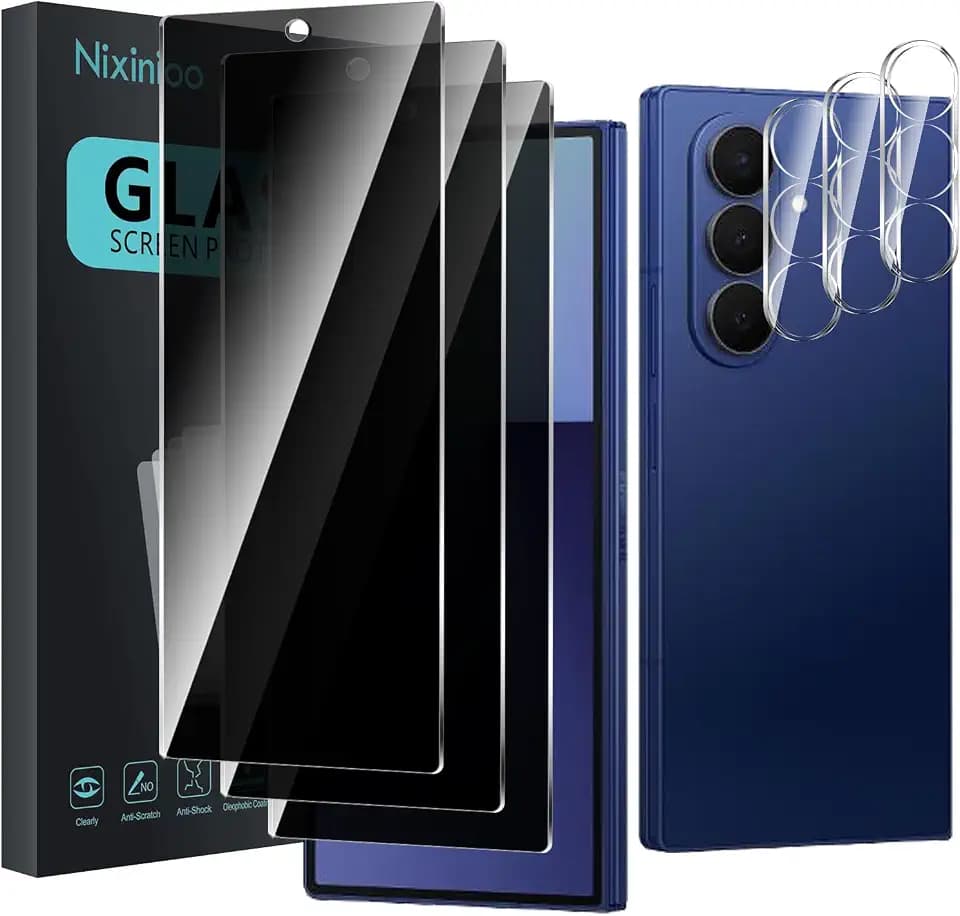 3 Pack Privacy Screen Protector for Samsung Galaxy Z Fold 7
