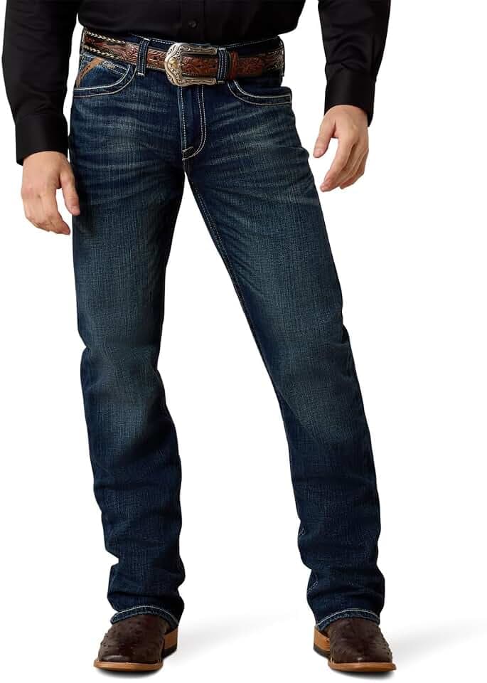 Ariat M4 Low Rise Boot Cut Jeans – Men’s Relaxed Fit Denim