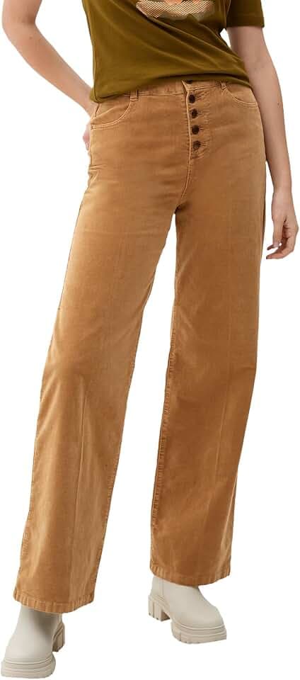 s.Oliver Cordhose mit Knopfleiste