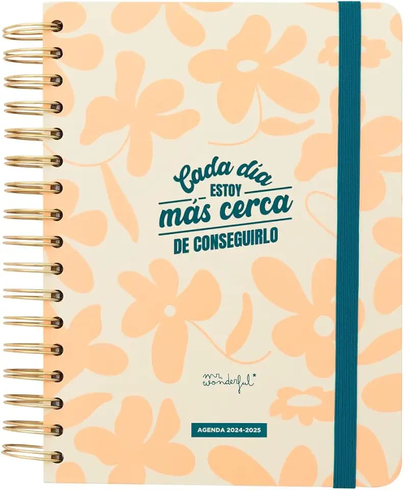 Mr.Wonderful – Terminplaner Office 2024-25 Tagebuch – Jeden Tag bin ich näher dran