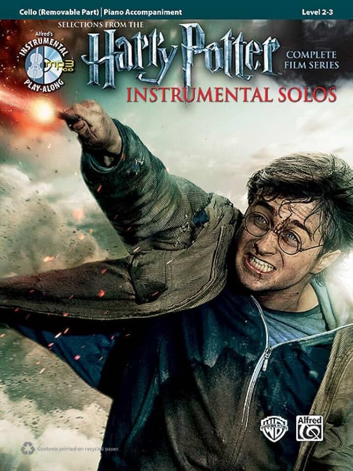 Harry Potter Instrumental Solos from the complete Film Series: Cello (Book & CD): Selections from the Complete Film Series mit Online Code (Alfred's Instrumental Play-along)