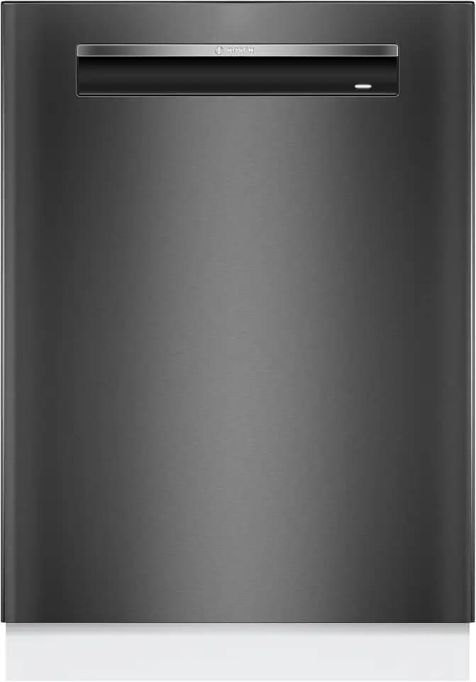 Bosch Unterbau Geschirrspüler 60 cm, Serie 4, SMP4ECC72S, Besteckschublade, Made in Germany, Extra Trocknen, Extrem leise, Green Collection, Home Connect, Gebürsteter schwarzer Stahl, Anti-Fingerprint