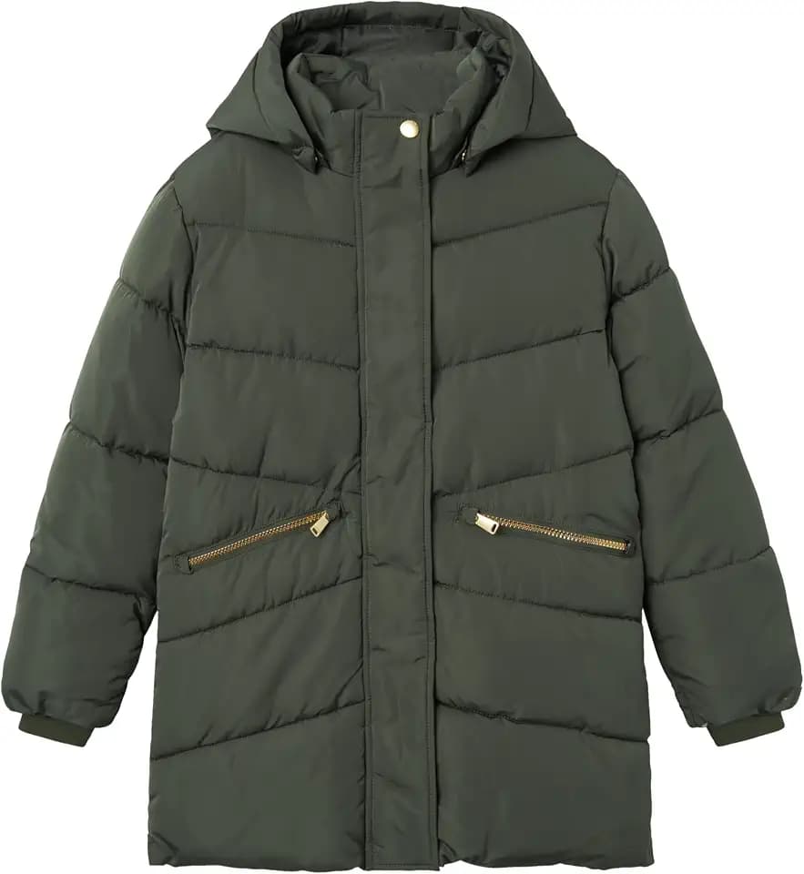 NAME IT Girl Pufferjacke Lange | Puffer Jacket