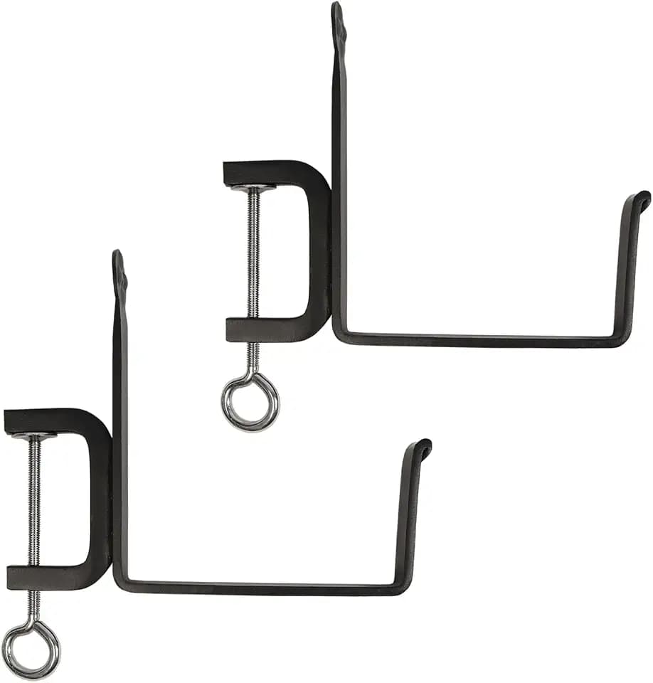 6" Clamp-On Flower Box Bracket