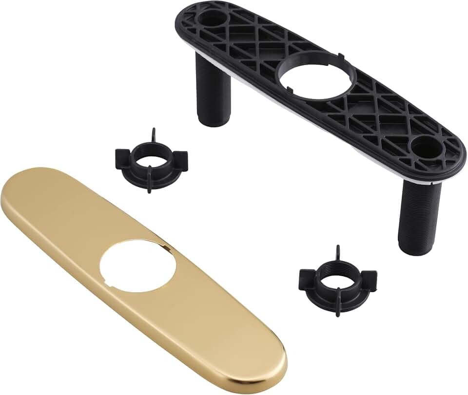 Delta RP47274CZPR Emmeline esctucheon, Lumicoat Champagne Bronze