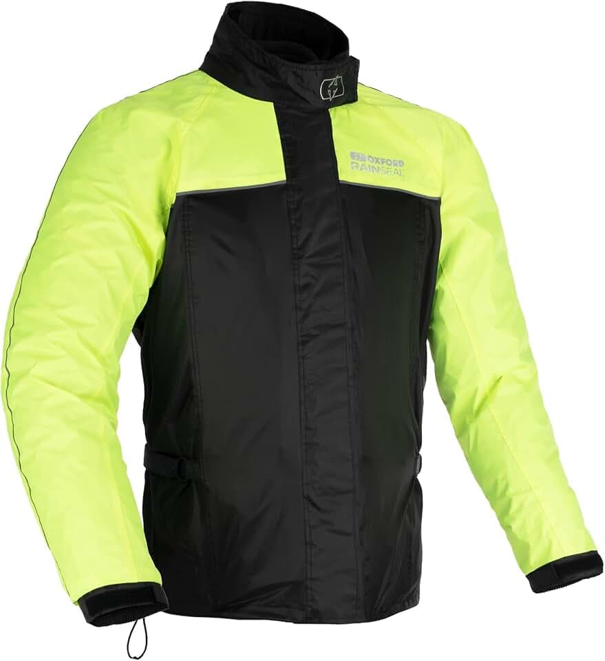 Oxford Unisex Regenschutz Rainseal Motorrad-Jacke für Nasswetterausrüstung (1er Pack)