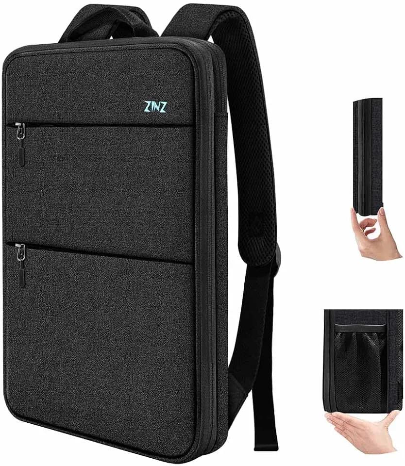 ZINZ Slim & Expandable Laptop Backpack 15 15.6 16 Inch,B04K01