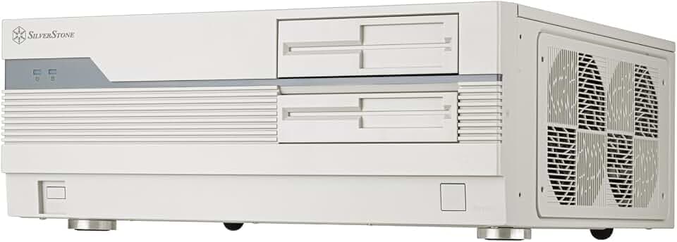 Silverstone SsT-Flp01w Computer Case Htpc Bianco (silverstone SsT-Flp01w Computeretui Ht)