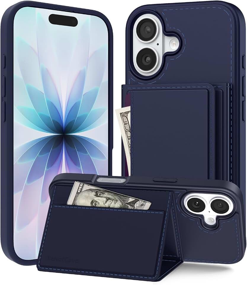 Magsafe for iPhone 17 Case with Wallet and Card Holder, RFID Blocking