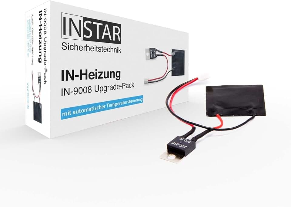 INSTAR Heizung für IP Kamera IN-9008 Full HD/IN-9408 2K+ / IN-9808 4K - Heizungsmodul - Zusatzheizung - automatische Temperatursteuerung - Upgrade Pack - zum nachrüsten