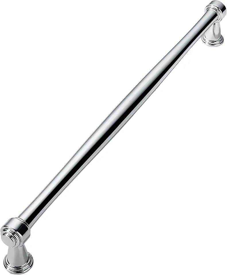 khtumeware 1 Pack Appliance Pull 18 Inch(457mm) Vibrant Polished Chrome Cabinet pulls Kitchen Cabinet Handles Kitchen Cabinet Hardware for Cupboard Drawer Handles Dresser Pulls