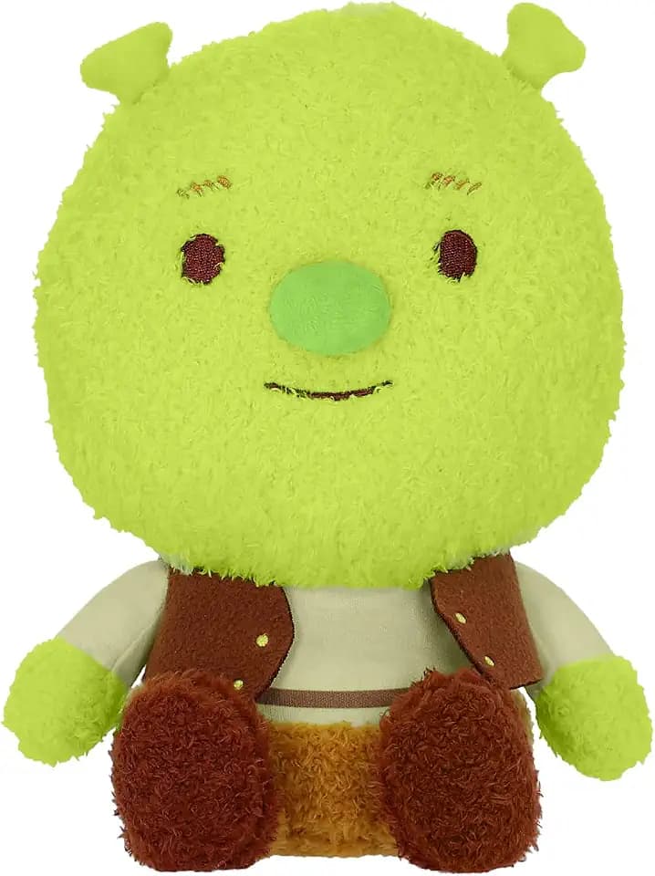 Shrek Cuteeze Stuffed Plush Toy – 12 Inch Extra Soft Plushie – Crinkle Sound in Ears – Beans in The Body for Comforting Feel – Perfect Loveable Gift for Baby Boys & Girls