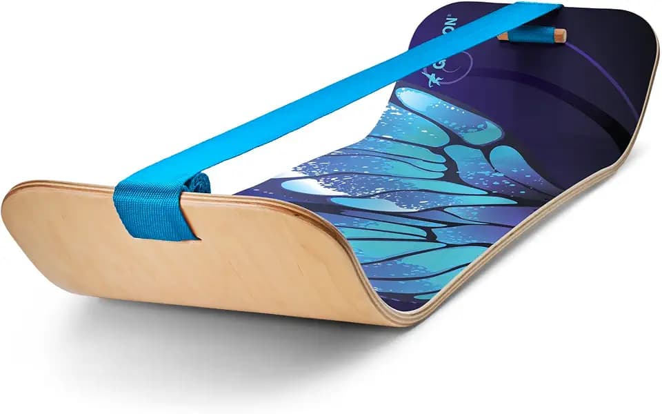 GIBBON SlackBoard, Balance Board Kids & Adults, Slackline Balance Trainer