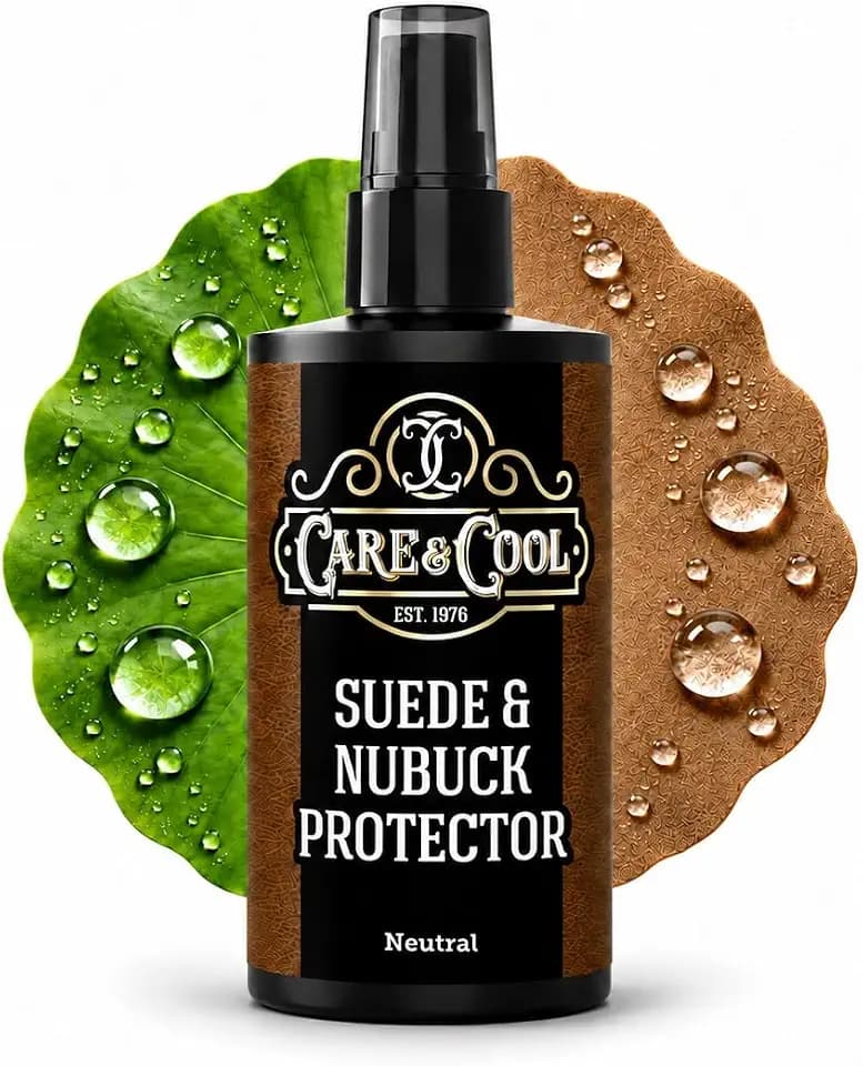 Care & Cool Suede & Nubuck Protector, Lotus Effect Water & Stain Repellent