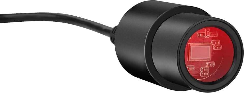 Bresser USB Mikroskop MikrOkular Teleskop Kamera Full HD Auflösung, mit integriertem UV/IR Sperrfilter und verschiedenen Adaptern für Mikroskope und Teleskope, Schwarz