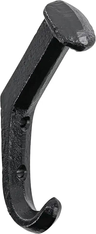 Hillman Railway Nail Hook, 1 Count, Black