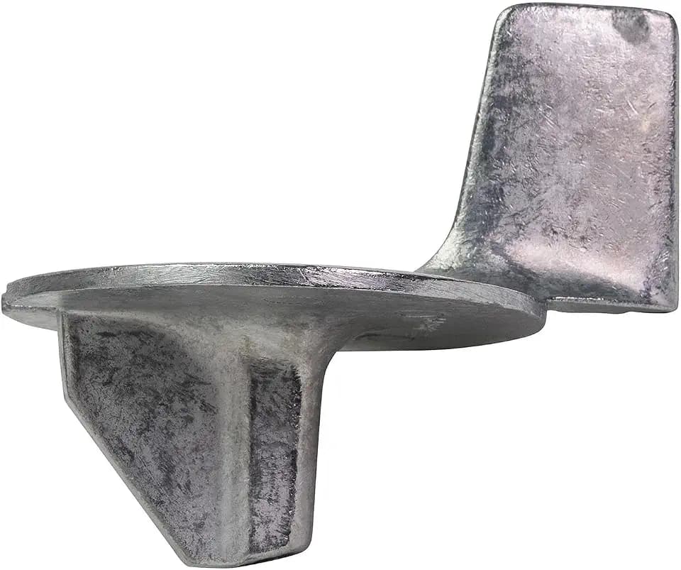 Quicksilver 98432Q6 Zinc Trim Tab Anode Plate for Mercury and Mariner Outboards