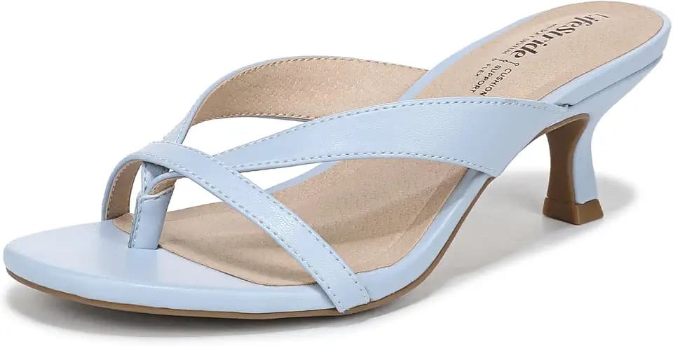 LifeStride Women's Navine Thong Dress Sandal