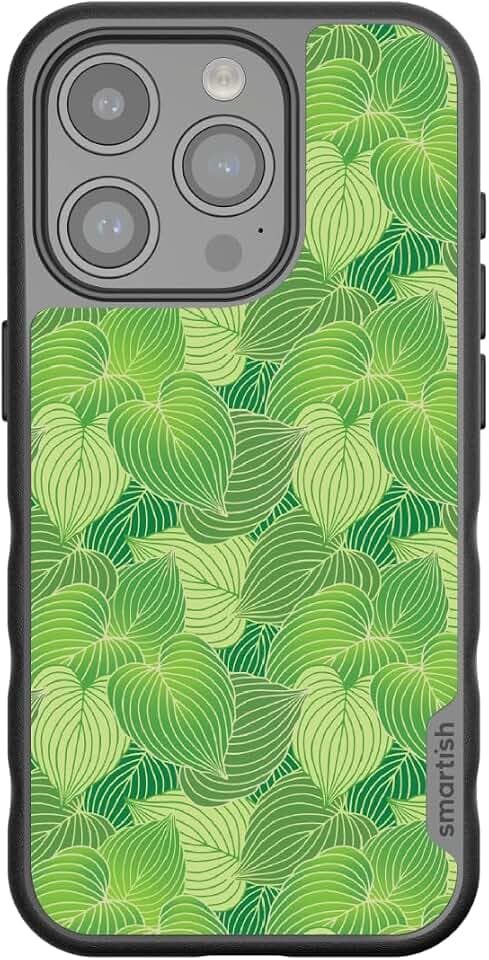 Smartish - Straight to My Heartleaf - iPhone 15 Pro MagSafe Case - Gripmunk [Lightweight + Protective] Thin Cover - Fits iPhone 15 Pro