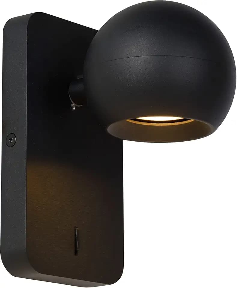LUCIDE FAVORI - Wandstrahler - 1xGU10 - Schwarz