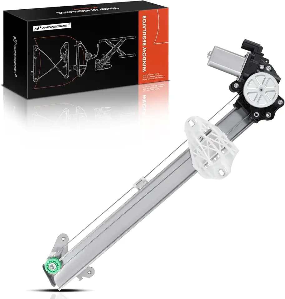 A-Premium Front Passenger Side Power Window Regulator with Motor (6-Pin)